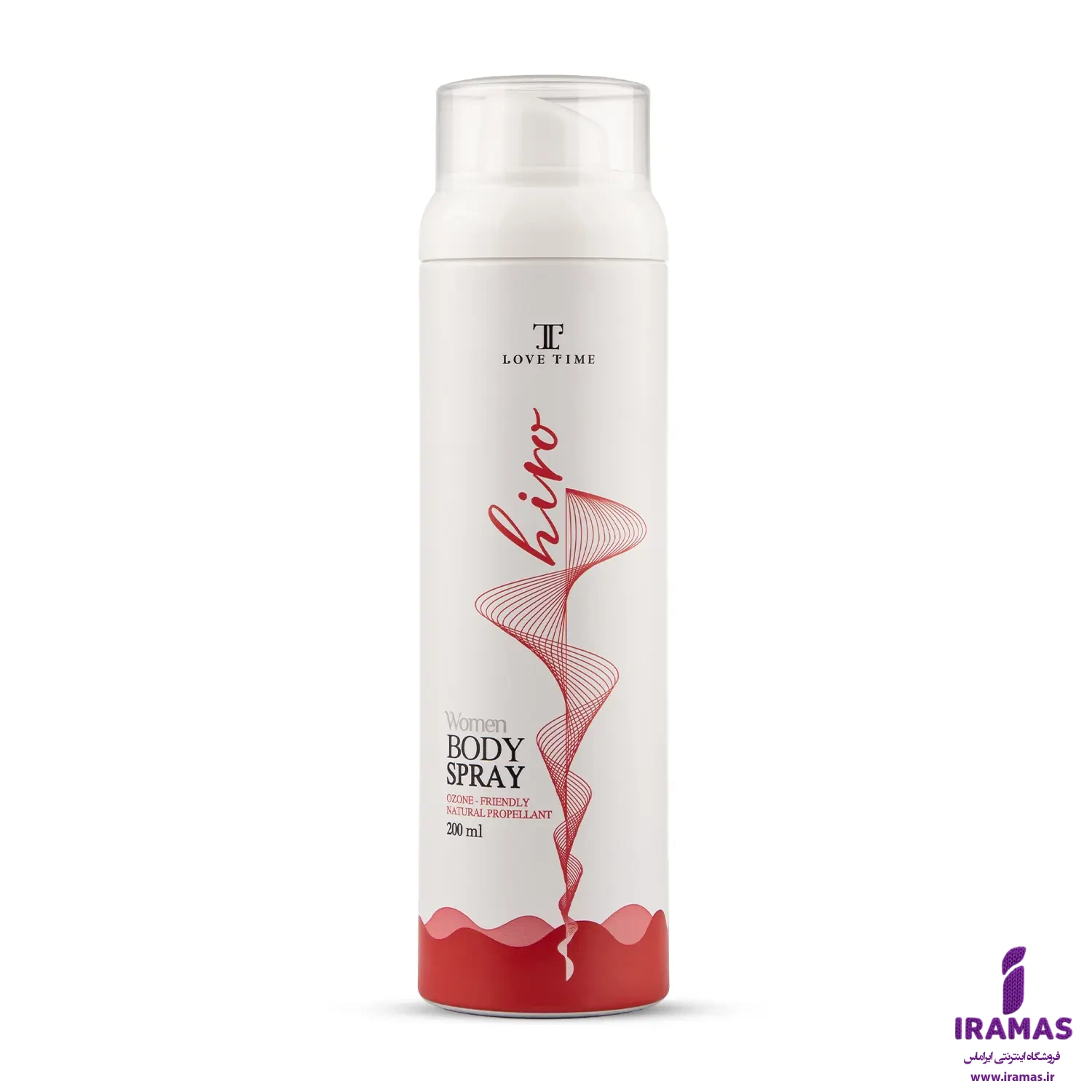 اسپری بدن لاو تایم مدل هیرو زنانه 200 میلی لیتر - ایراماس 