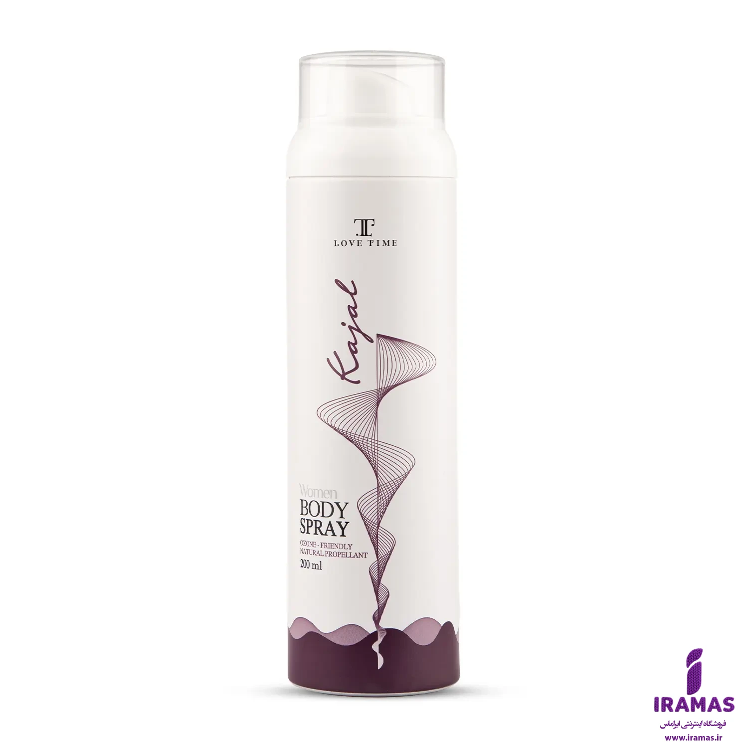 اسپری بدن لاو تایم مدل کژال زنانه 200 میلی لیتر - ایراماس 