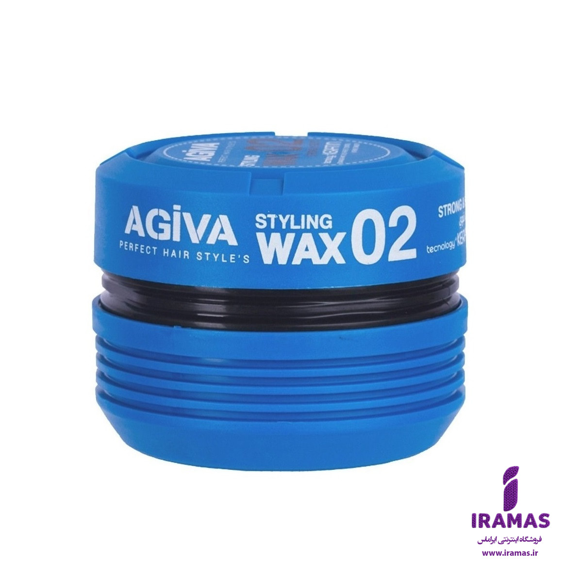 واکس مو قوی آگیوا شماره 2 رنگ آبی حجم 175 میلی لیتر - ایراماس 