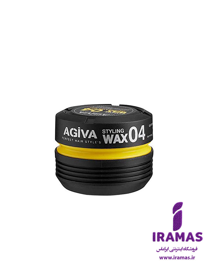 واکس مو قوی آگیوا شماره 4 رنگ مشکی حجم 175 میلی لیتر - ایراماس