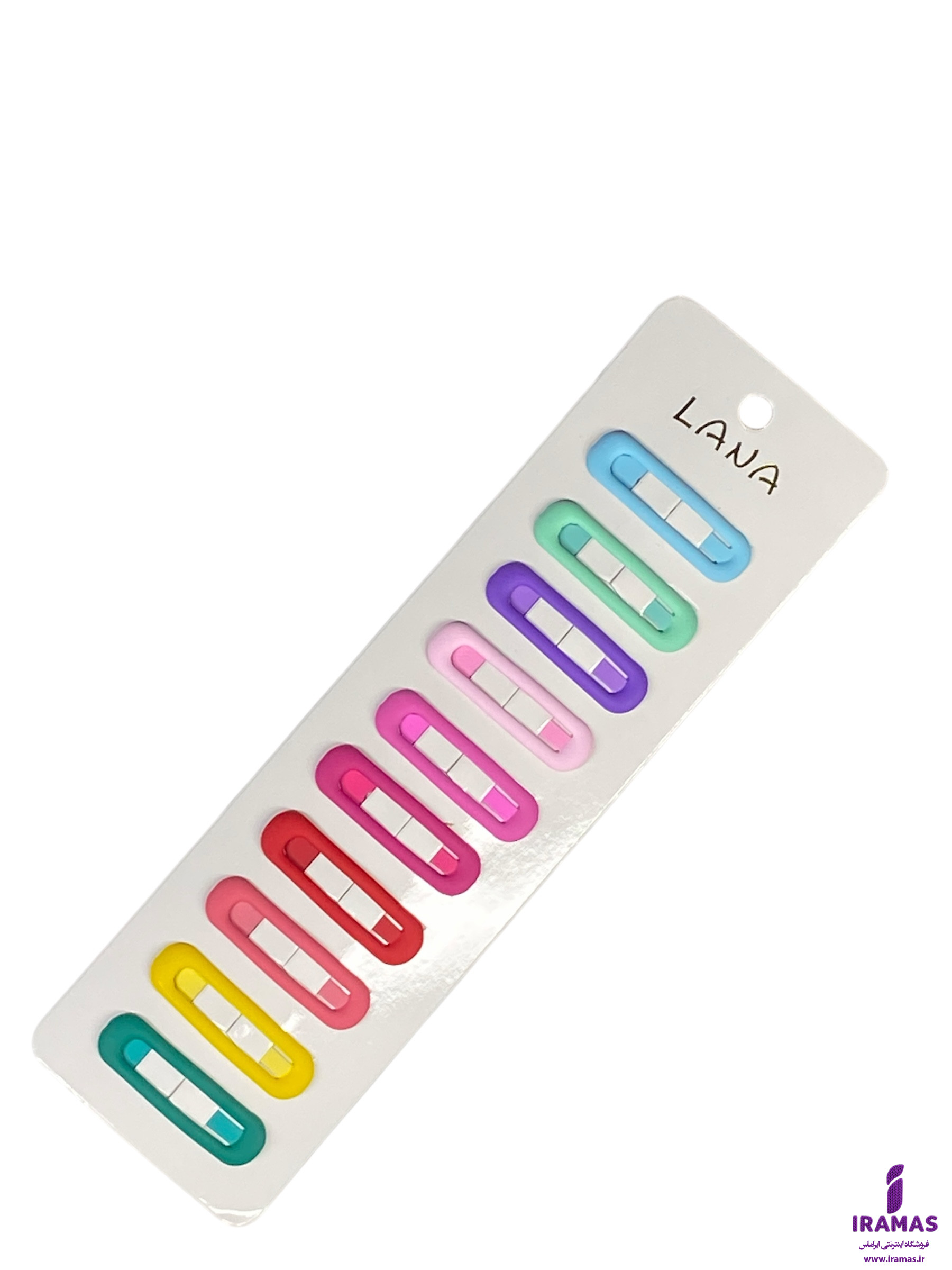 گیره زنانه تق تقی سایز کوچک مات - ایراماس 