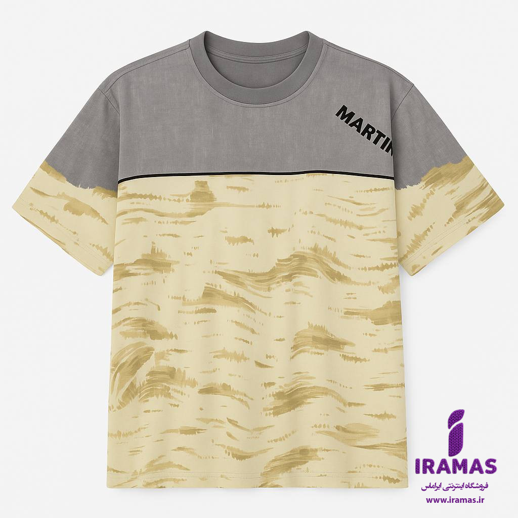 تیشرت بچگانه اسپرت دو رنگ - ایراماس 