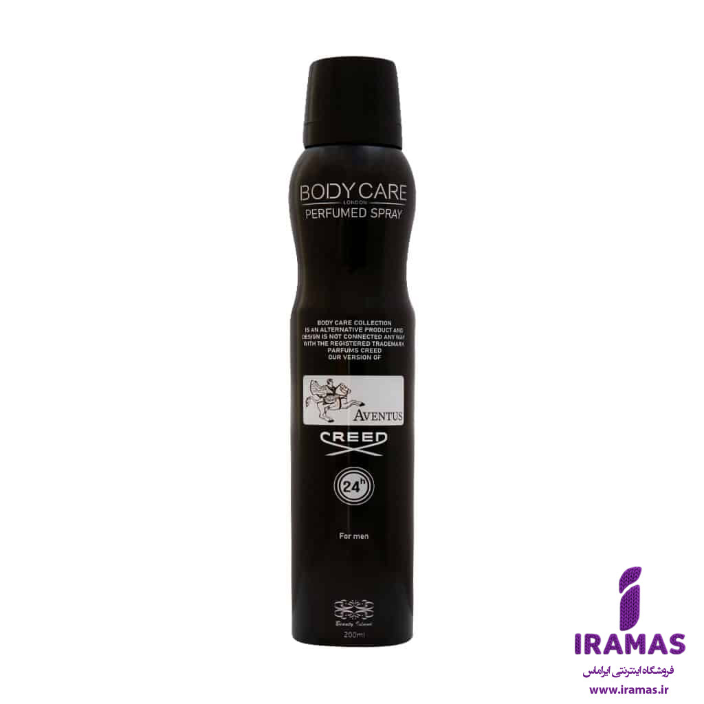 اسپری خوشبو کننده بدن مردانه بادی کر مدل Aventus حجم 200 میلی لیتر - ایراماس
