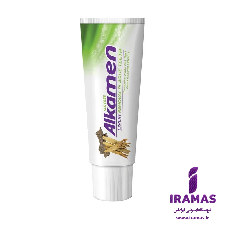 خمیر دندان ضد پلاک آلکامن - ایراماس 