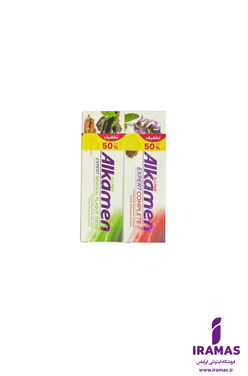 پک خمیر دندان ضد جرم و پلاک آلکامن - ایراماس 