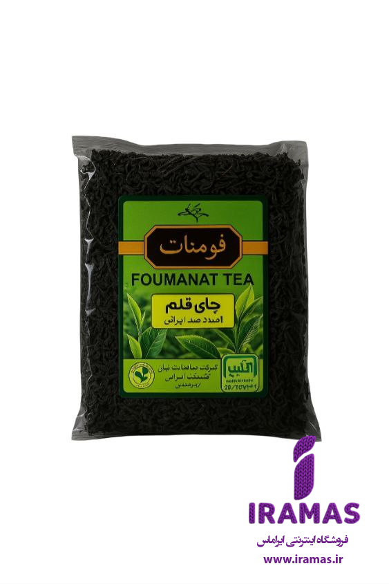 چای سیاه فومن بدون ساقه و شاخه 1 کیلویی - ایراماس 
