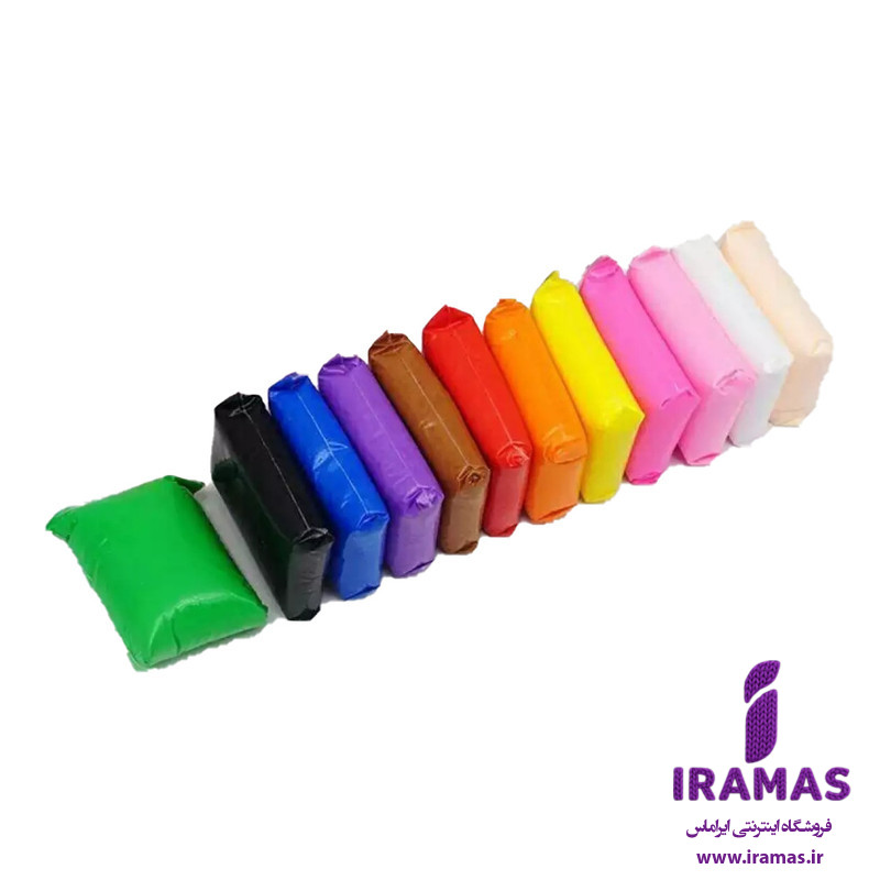 خمیر کلی سبک مدل Super Light بسته 12 عددی - ایراماس 