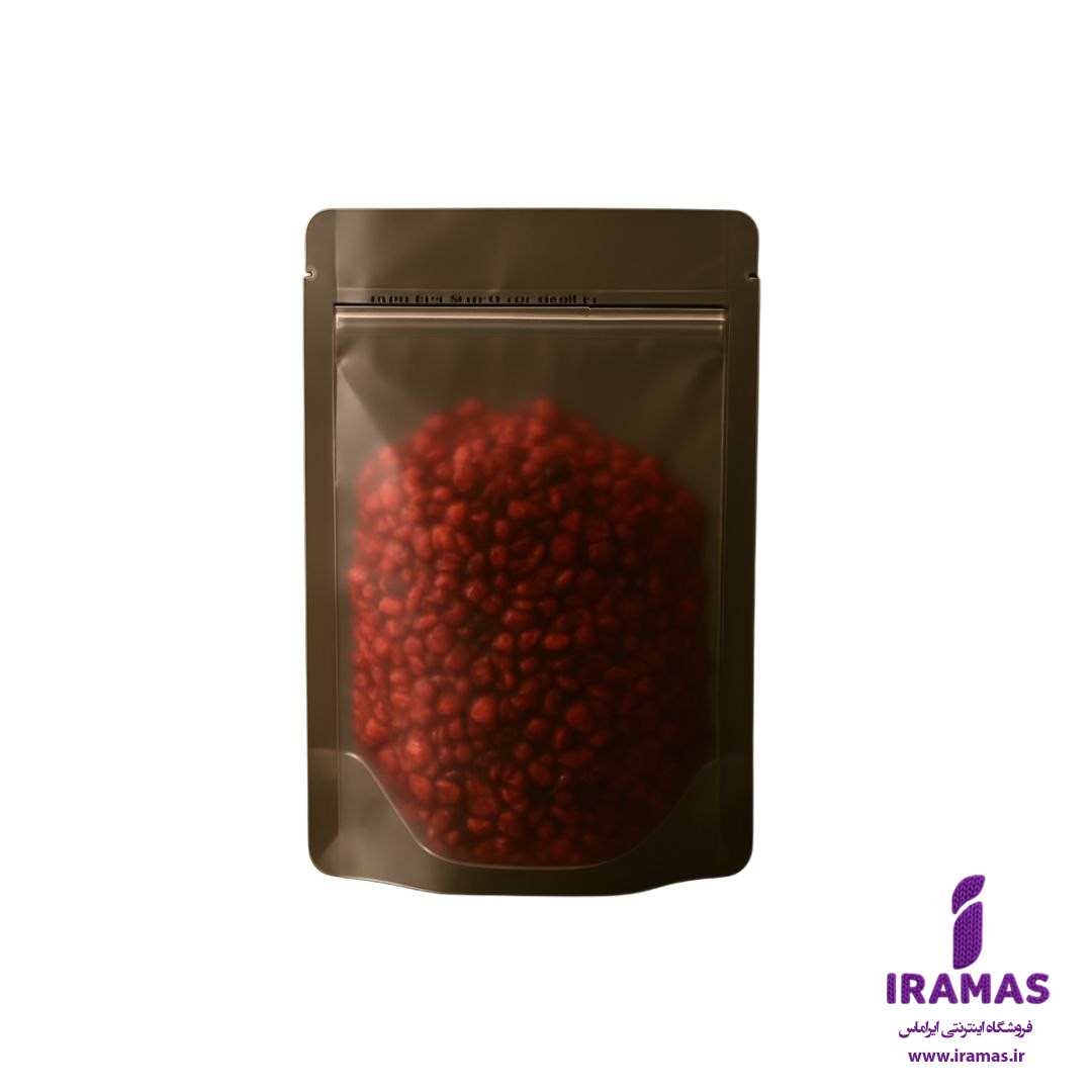 زرشک پفکی قائنات تمیز شده درجه یک نیم کیلویی - ایراماس 