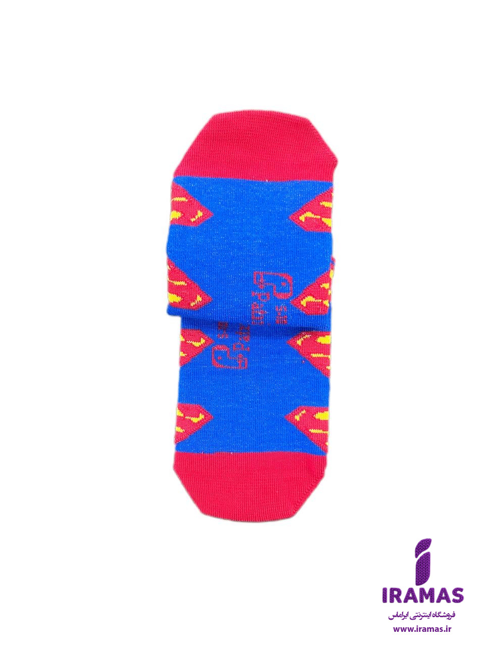 جوراب مچی کودک طرح سوپرمن مناسب 5 تا 10 سال - ایراماس
