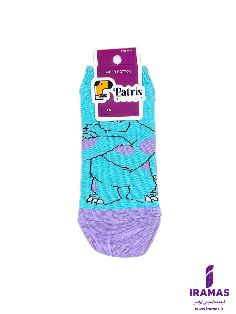 جوراب مچی بزرگسال طرح کارخانه هیولاها - ایراماس 