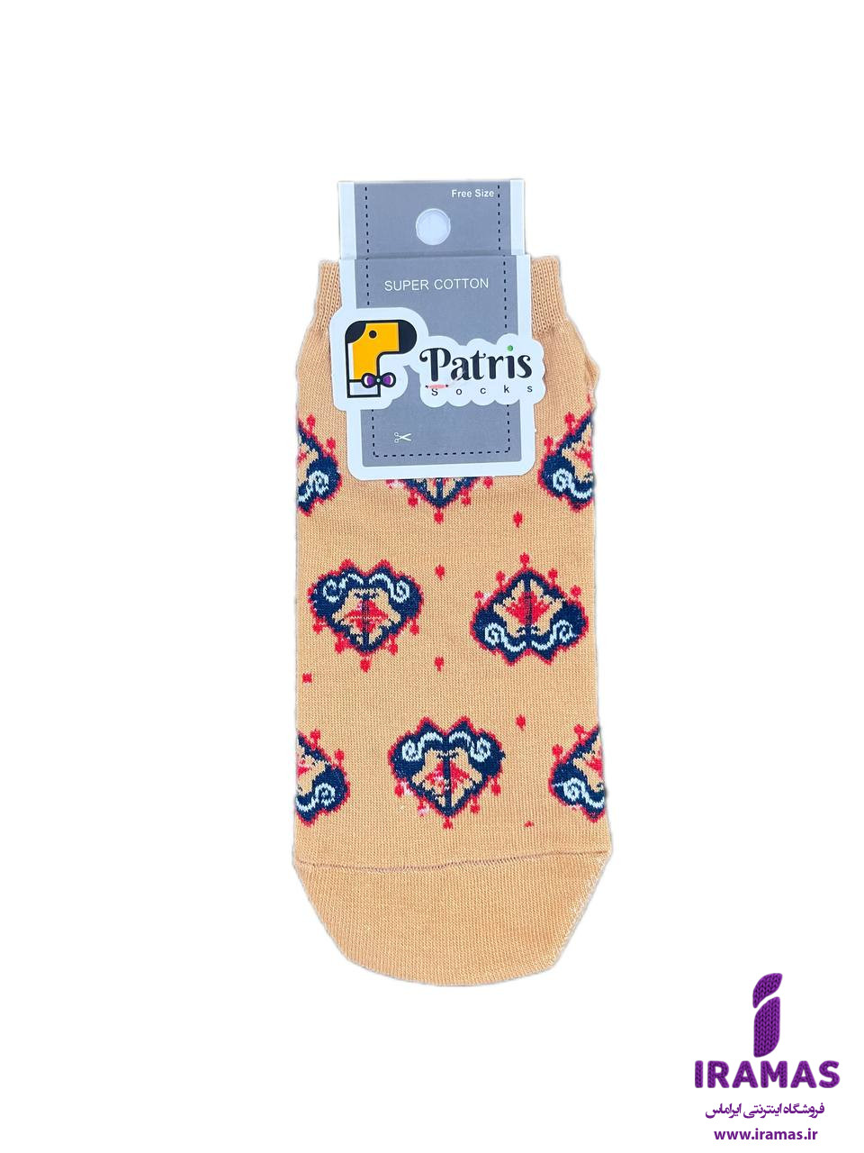 جوراب مچی بزرگسال طرح سنتی - ایراماس 