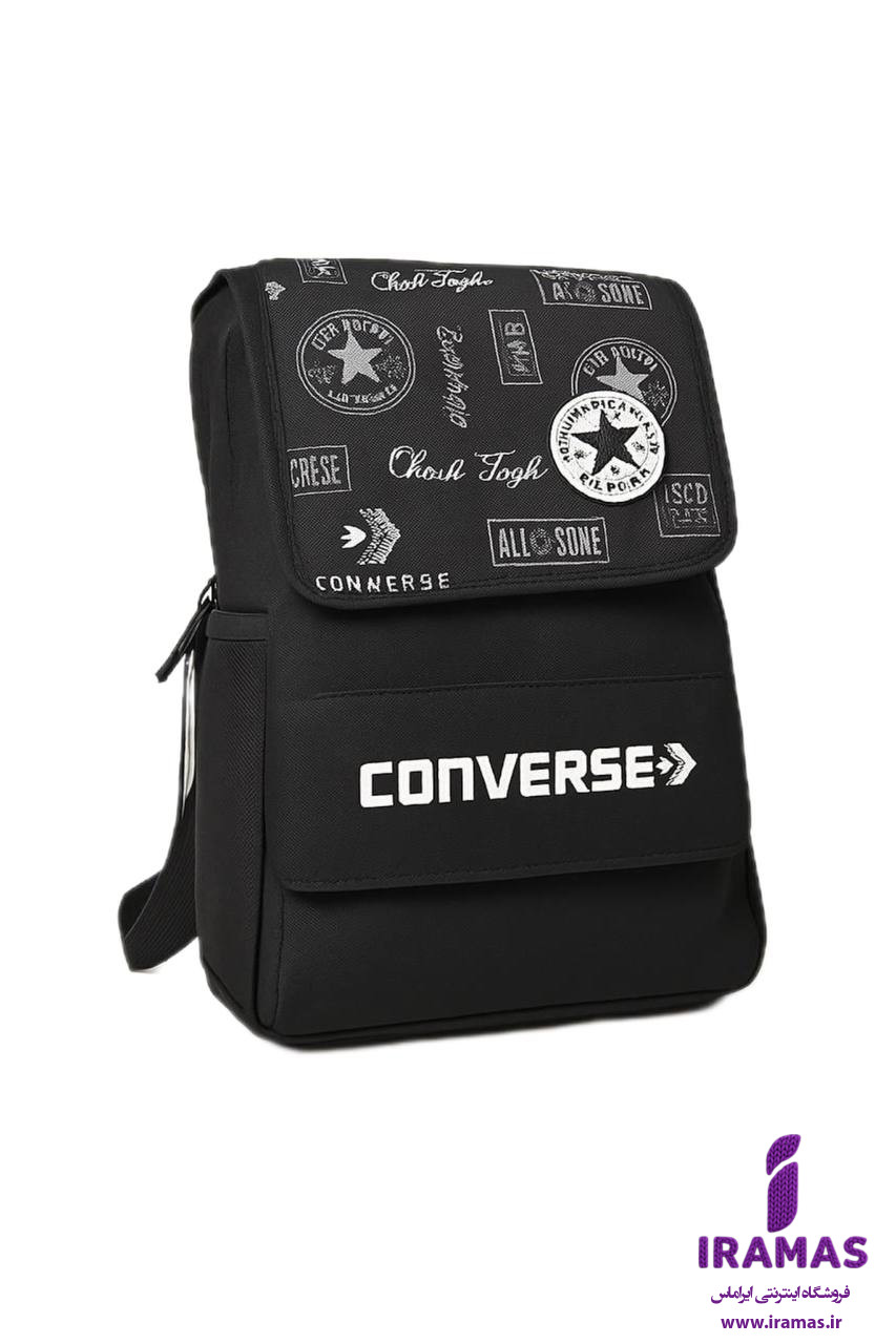 کوله پشتی طرح دار مشکی آل استار - ایراماس 