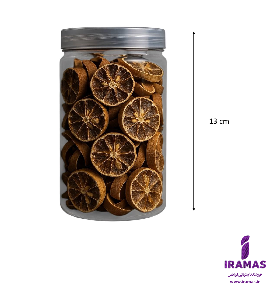 لیمو ترش اسلایس شده 100 گرمی - ایراماس 