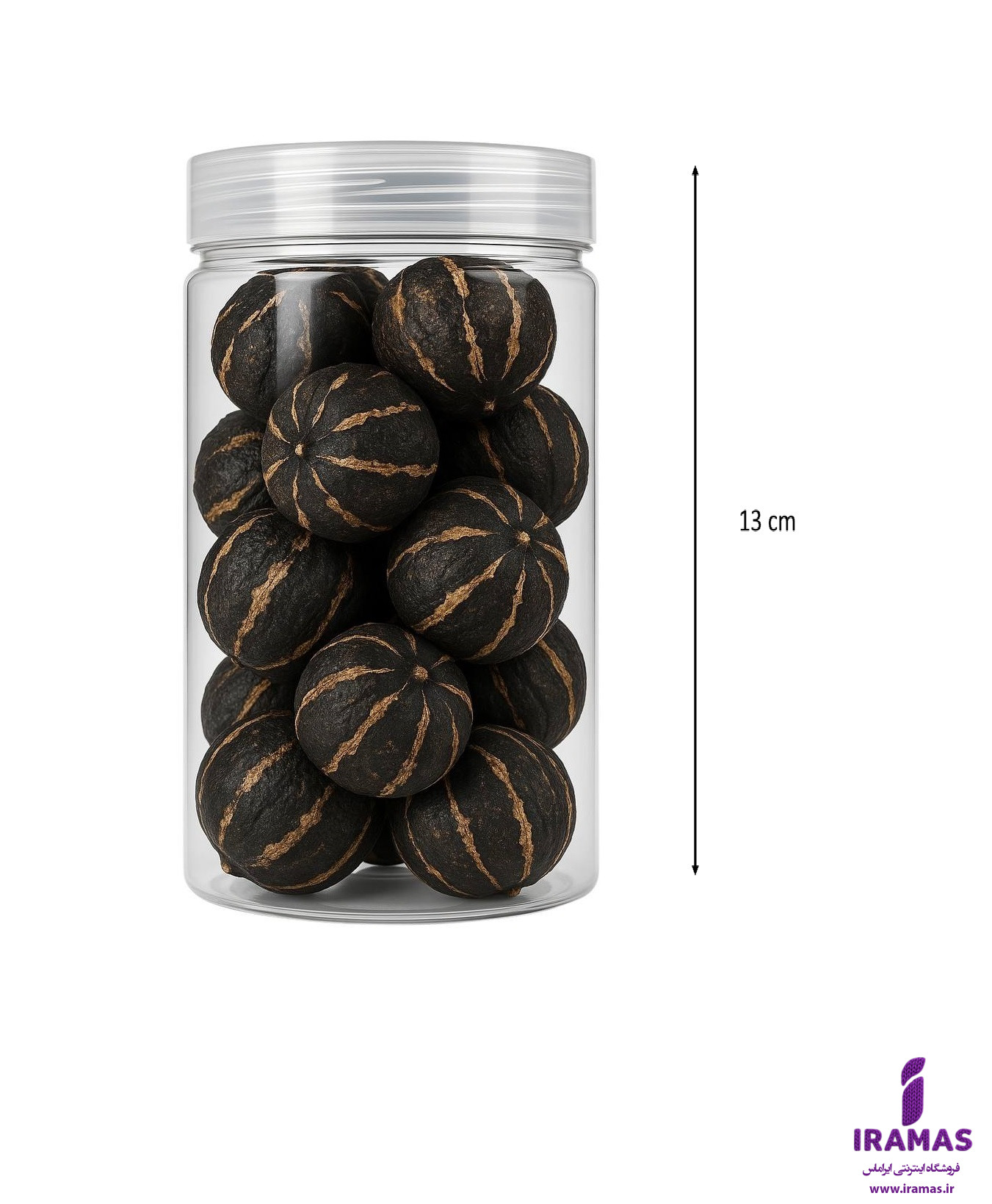 لیمو ترش توپی یا ببری بدون پوست 100 گرمی - ایراماس 