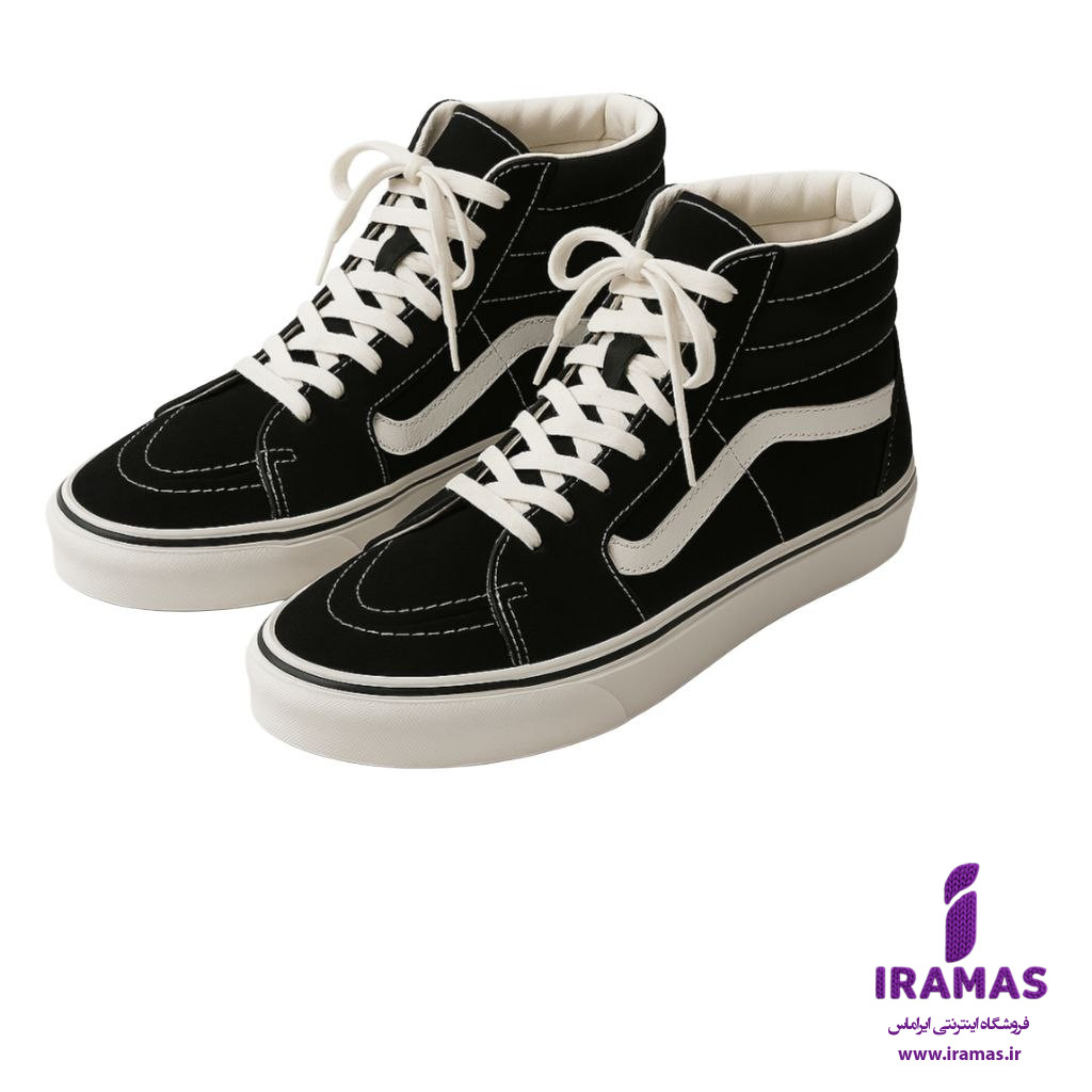 کتونی ساقدار اولد اسکول با خط سفید - ایراماس 