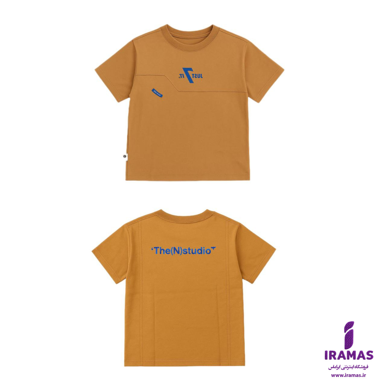 تیشرت بچگانه اسپرت رنگ آجری مناسب 6 تا 11 سال - ایراماس