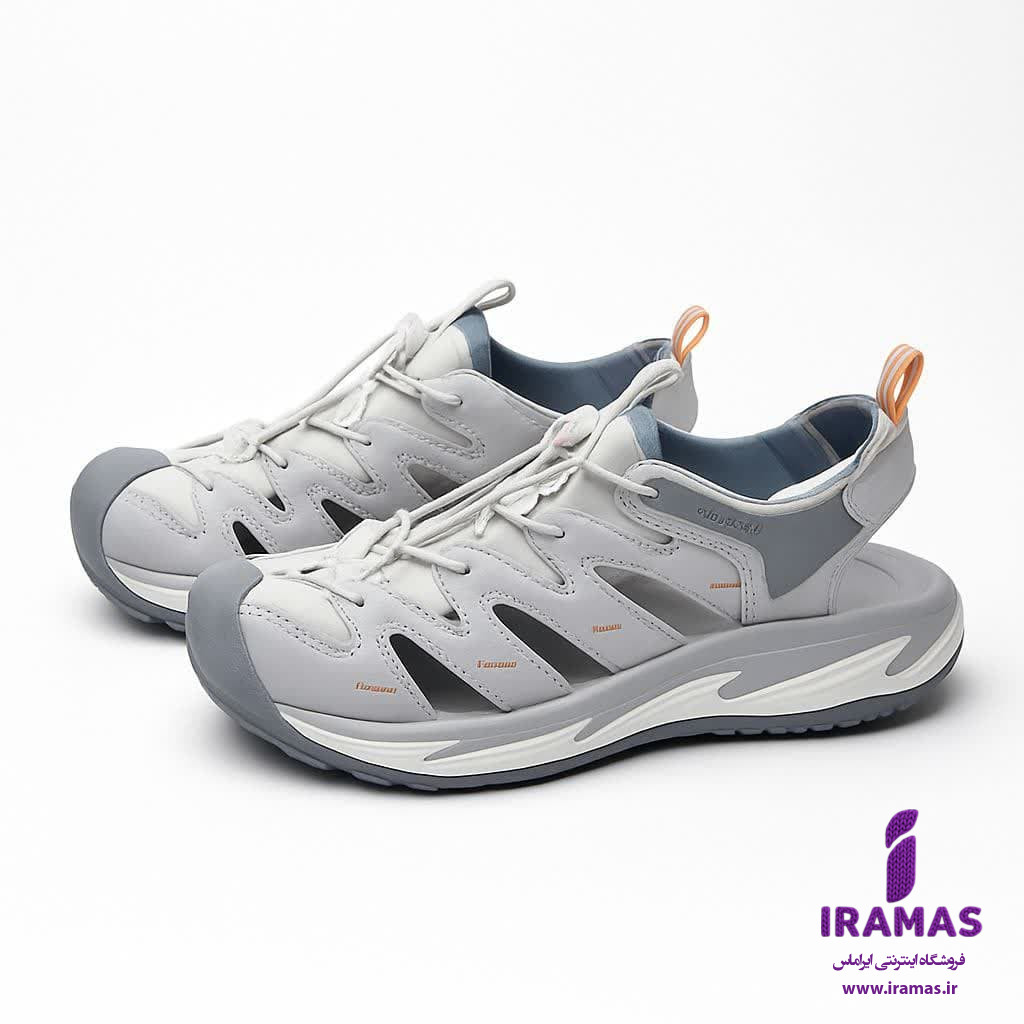 صندل کتونی دخترانه تابستانه هومتو رنگ طوسی - ایراماس