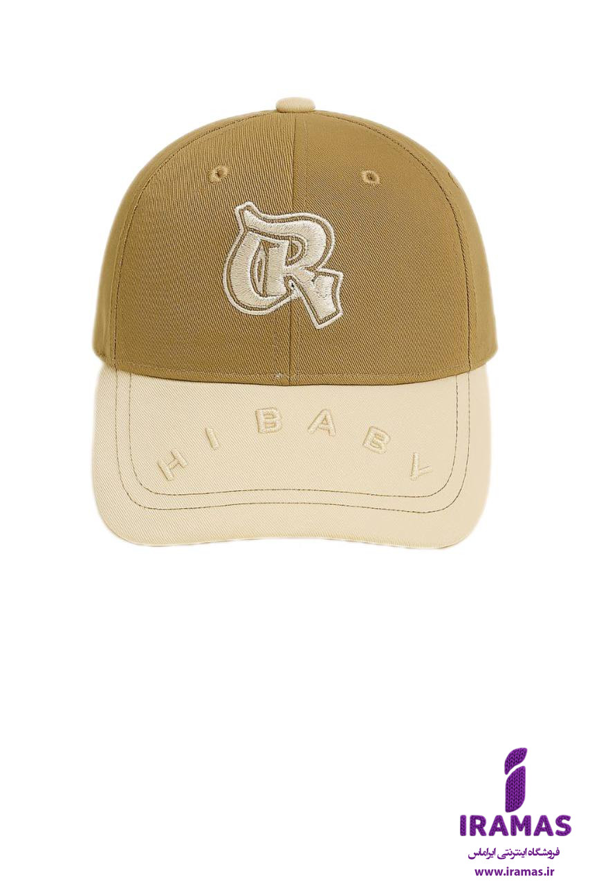 کلاه کپ طرح Hi Baby نخودی - ایراماس 