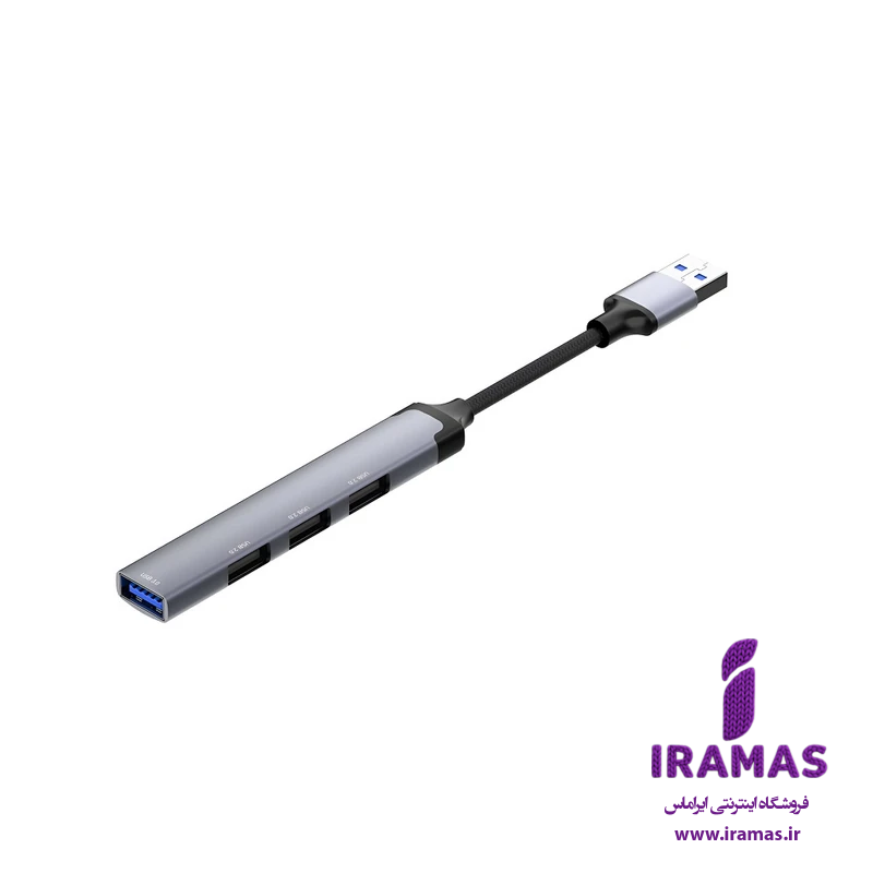 هاب فلزی 4 پورت LDNIO پورت USB - ایراماس