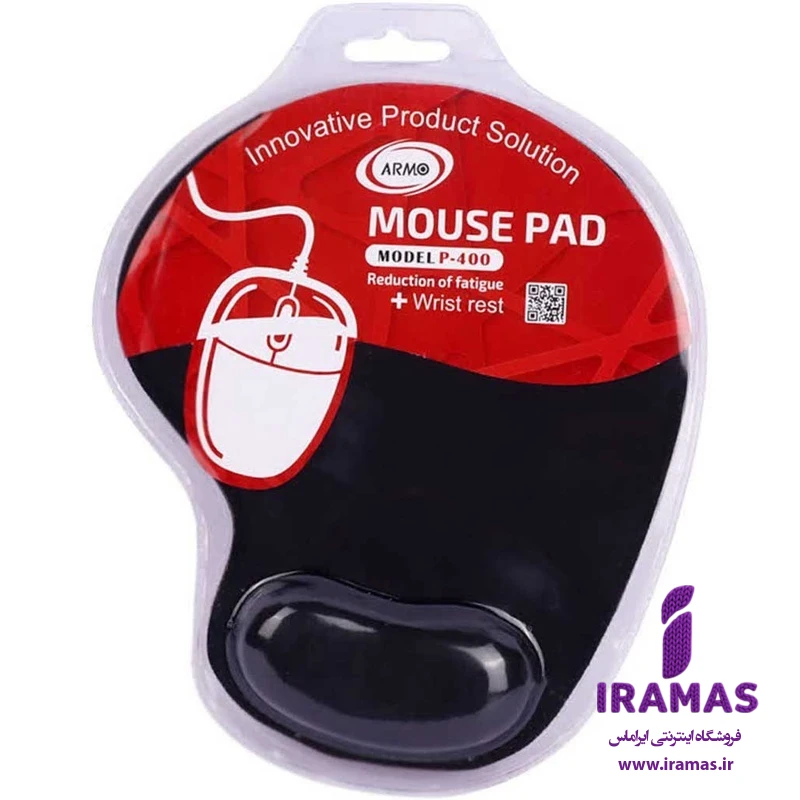 ماوس پد آرمو مدل P-400 - ایراماس 