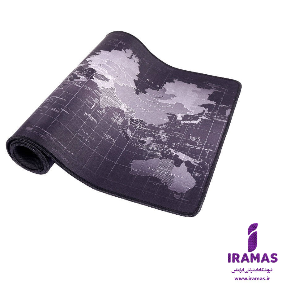 پد موس اپتیکال گیمینگ طرح نقشه جهان 40 در 90 - ایراماس 