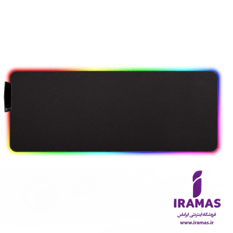 پد موس اپتیکال گیمی سایز 30 در 80 سنگین RGB - ایراماس 