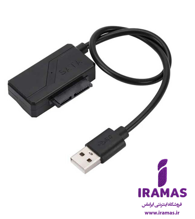تبدیل USB TO SATA دی وی دی رایتر لپ تاپ تک سر پرسی - ایراماس 