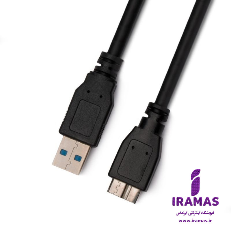 کابل هارد اکسترنال USB 3 دی نت 50 سانتی متری - ایراماس