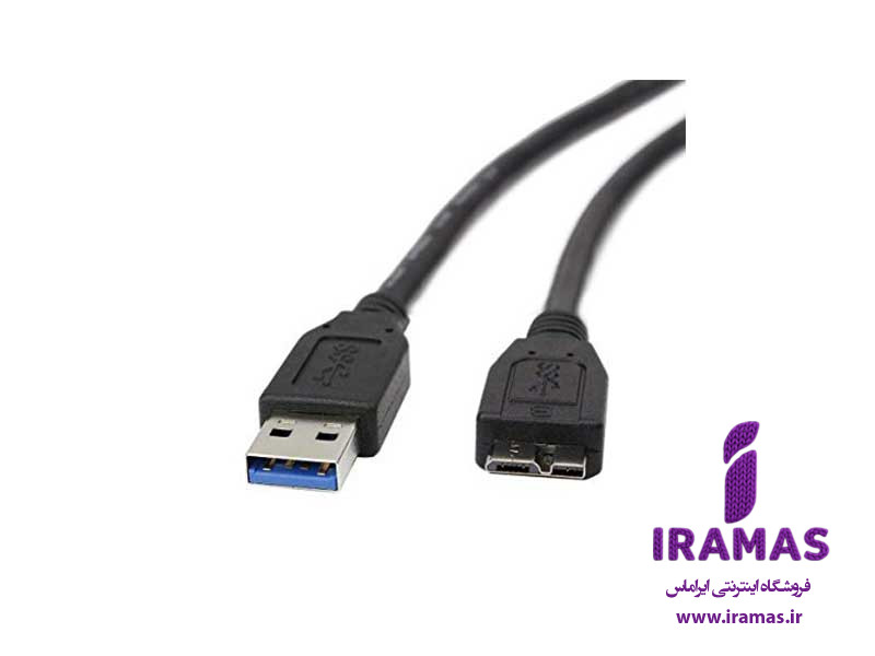 کابل هارد اکسترنال 3usb یک و نیم متر دی نت - ایراماس