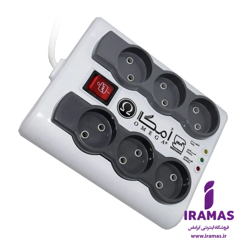 محافظ ولتاژ امگا مدل P6000 طول 3 متر - ایراماس 
