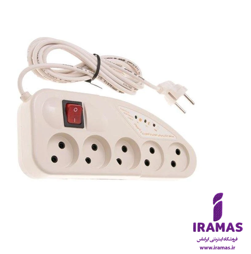 چندراهی برق و محافظ ولتاژ تکسان مدل TS-110 - ایراماس 