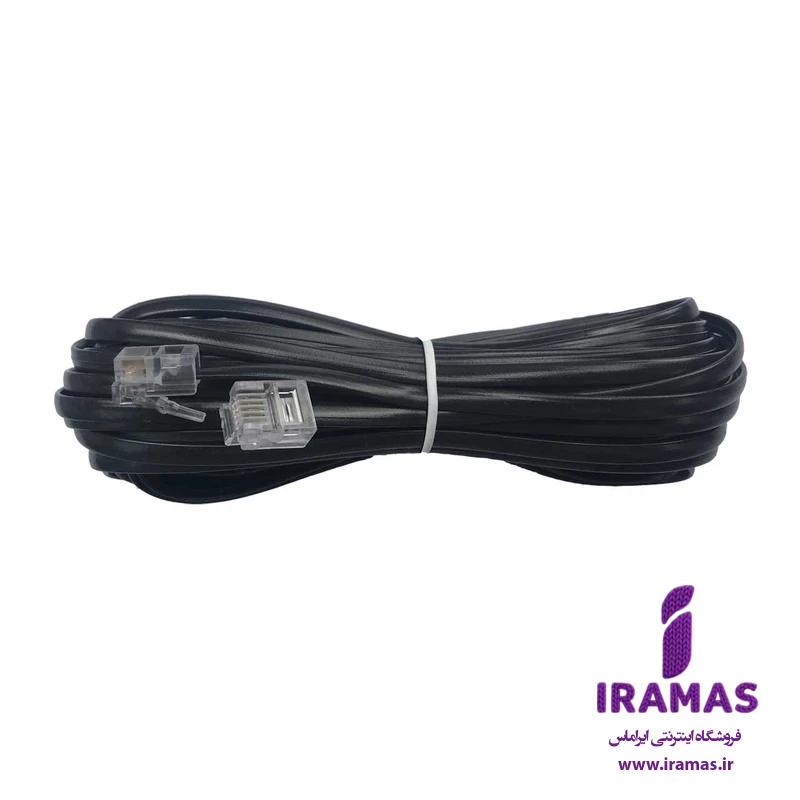 کابل تلفن کد BT5 به طول 5 متر - ایراماس 