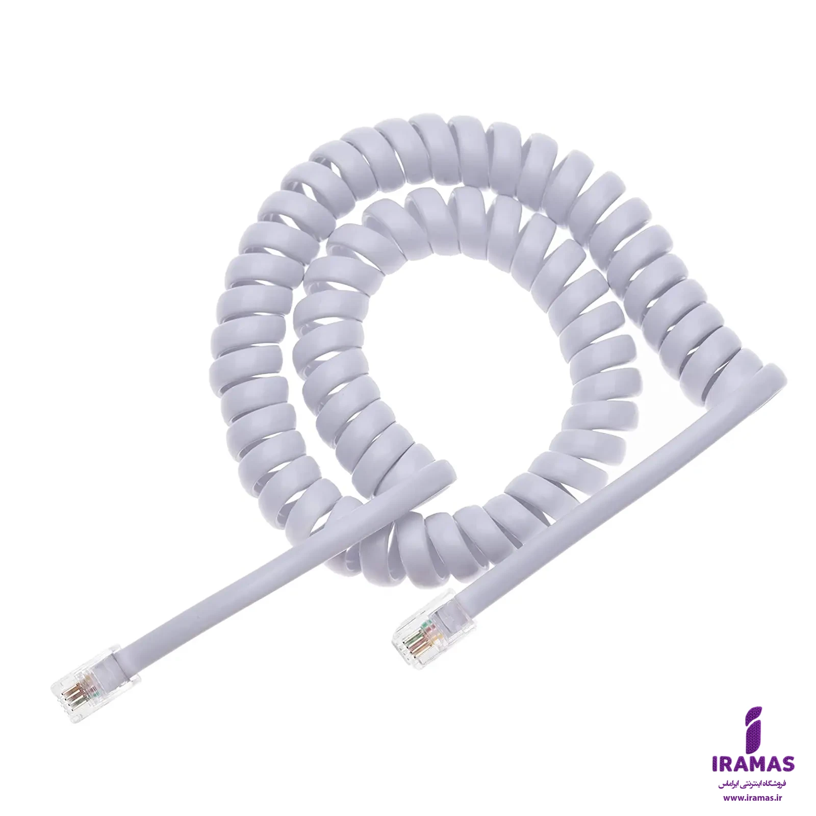 کابل فنری بند گوشی تلفن مس ایرانی - ایراماس 