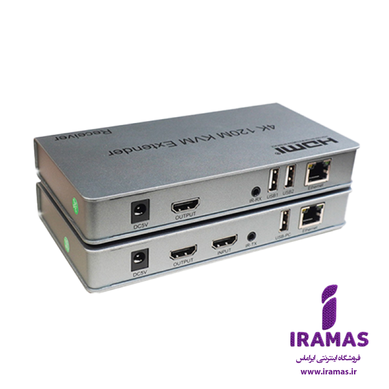اکستندر HDMI تا 120 متر تحت شبکه - ایراماس 