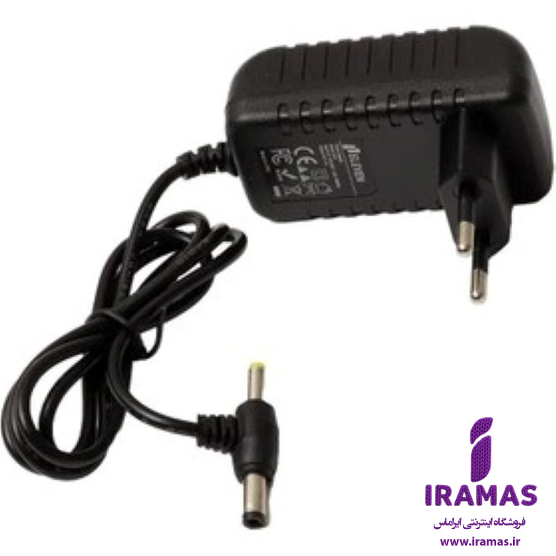 اداپتور مودم 9 ولت 1 آمپر دو سر ELEVEN درجه یک - ایراماس 