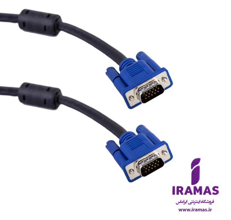 کابل VGA دی نت 1.5 متری ضخیم - ایراماس
