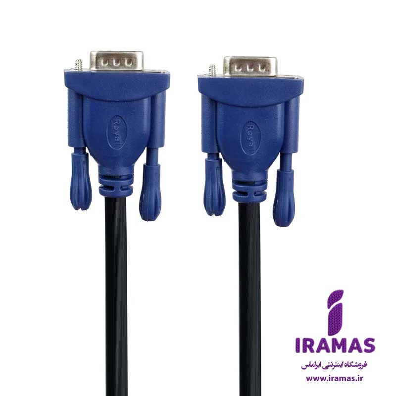 کابل VGA رویال مدل 1011147 طول 30 متر - ایراماس