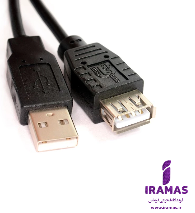 کابل افزایش طول USB طول 3 متر - ایراماس