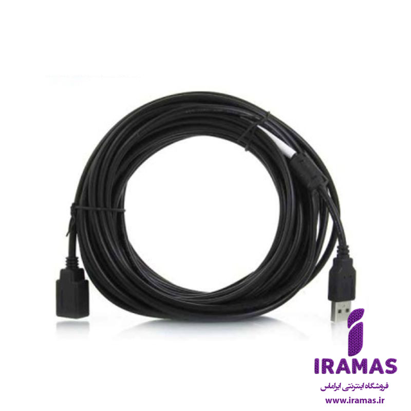 کابل افزایش طول USB ده متری - ایراماس