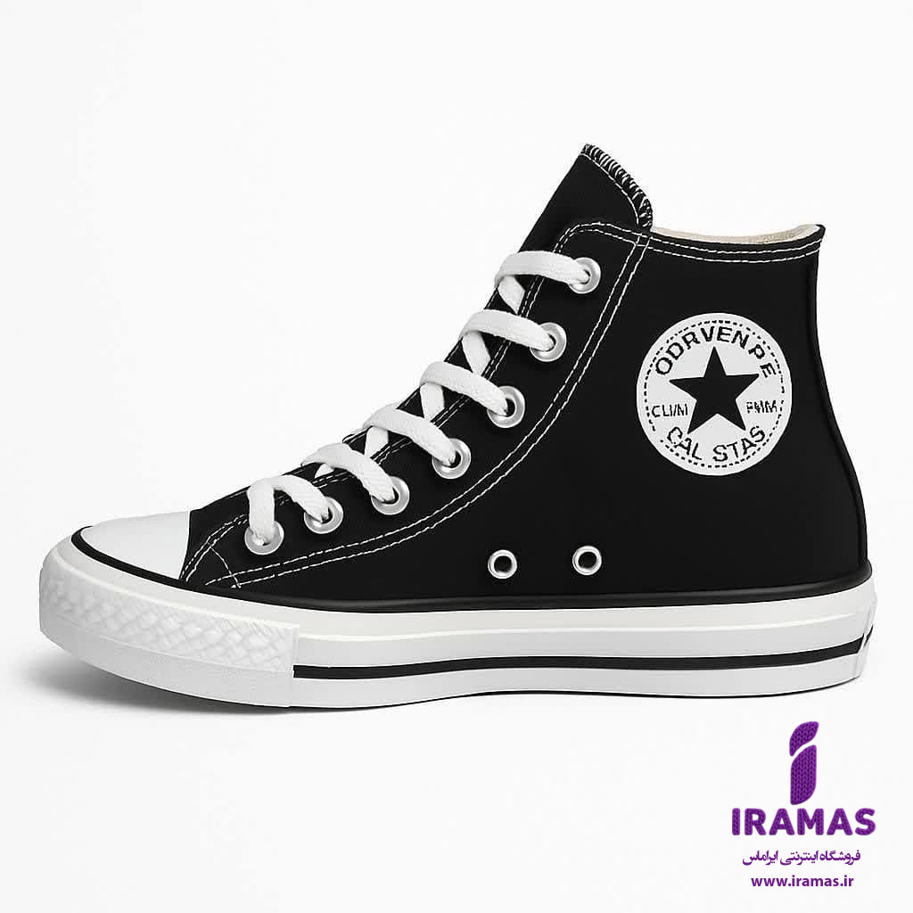 کتونی آل استار بچگانه سایز 30 تا 36 رنگ مشکی - ایراماس 