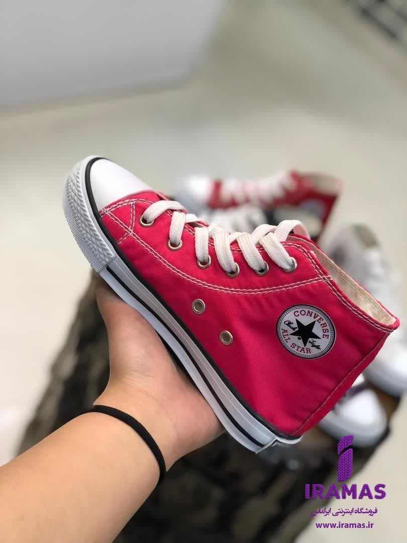 کتونی آل استار بچگانه سایز 30 تا 36 رنگ سرخابی - ایراماس