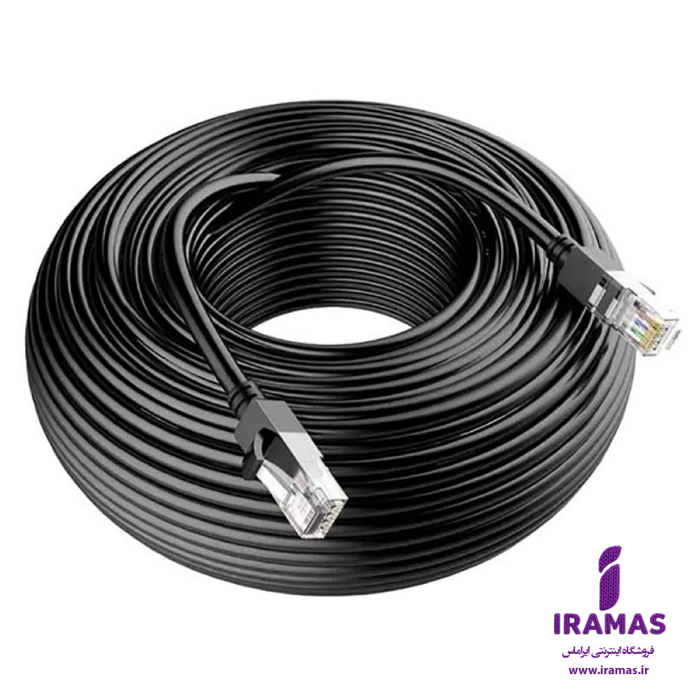 کابل شبکه cat6 belden پنجاه متر - ایراماس 