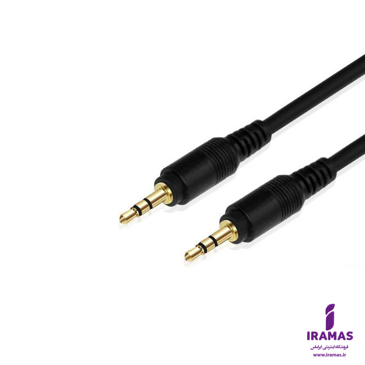 کابل صدا AUX کامپیوتر ۱٫۵ متر 2 خط - ایراماس