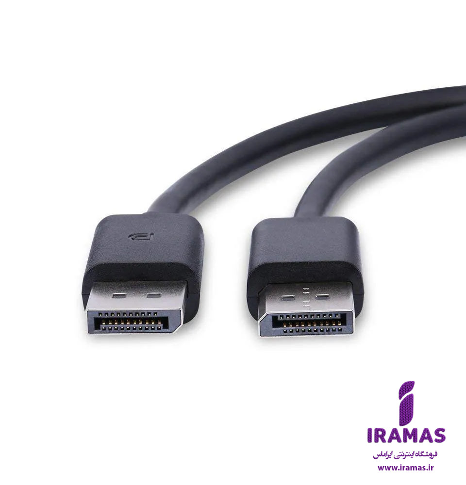 کابل دیسپلی 4k بارکددار 1.8 متر پک خوب ضخیم سرپرسی - ایراماس