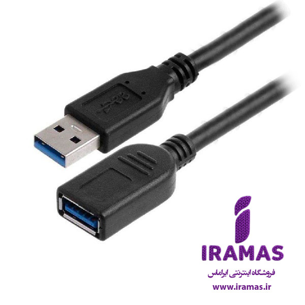 کابل افزایش طول USB 3.0 دی نت 3متری - ایراماس 