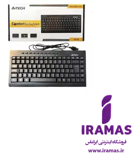 مینی کیبورد باسیم A4TECH مدل KR-86 - ایراماس 