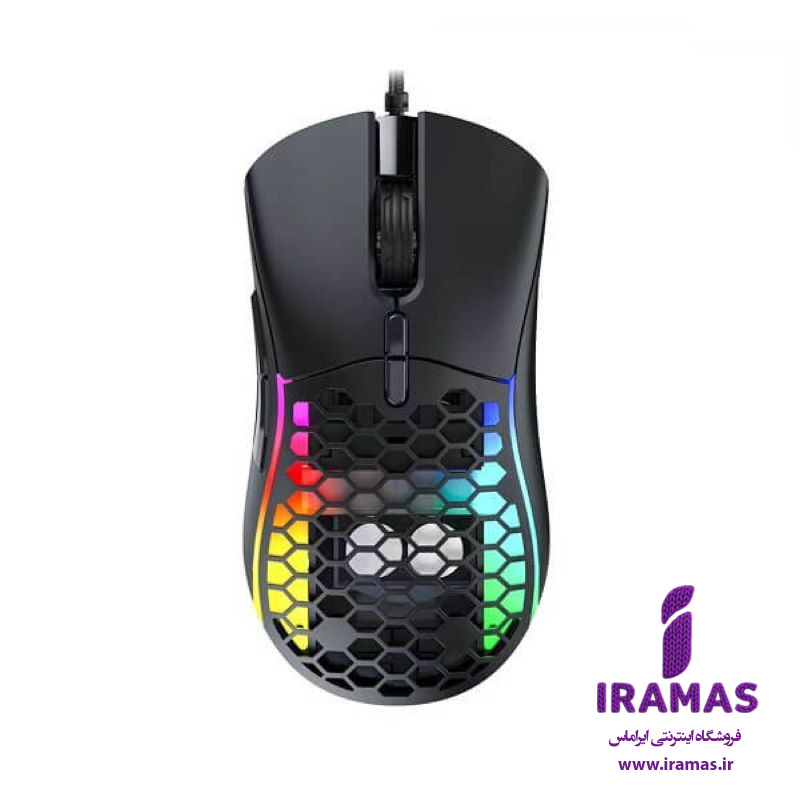 موس سیم دار گیمی مدل T60 برند دی نت - ایراماس 