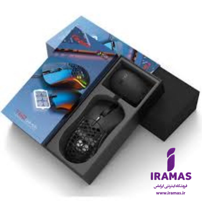 موس سیم دار گیمی مدل T60 برند دی نت - ایراماس