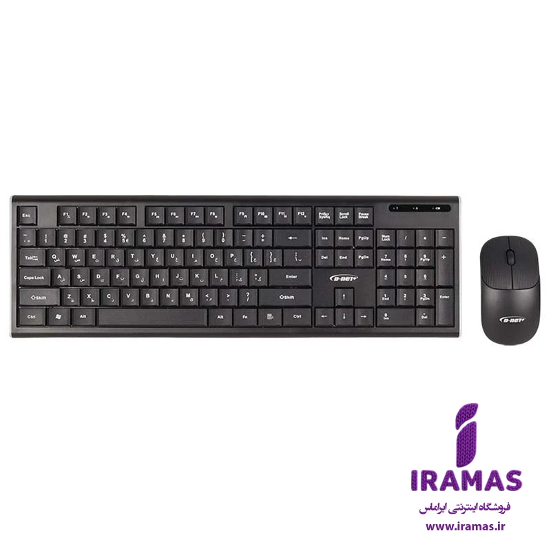 کیبورد و ماوس بی سیم دی-نت مدل DT-2024 - ایراماس 