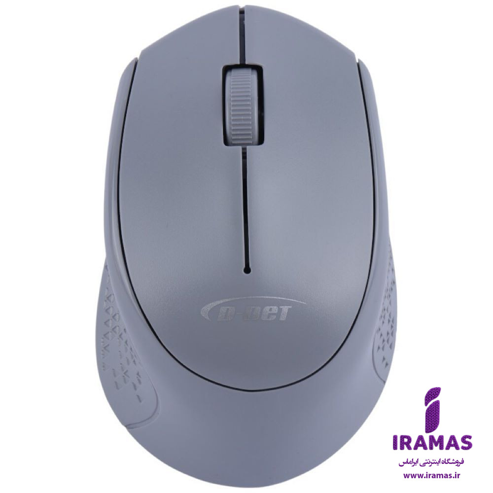 موس وایرلس DT27 برند دی نت رنگ طوسی - ایراماس 